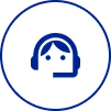 Icône de support client
