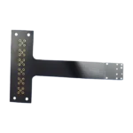 Prototype de PCB flexible avec masque de soudure noir