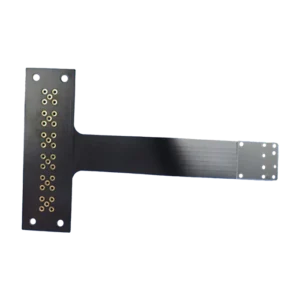 Prototype de circuit imprimé flexible avec masque de soudure noir