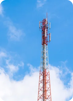 page d'accueil des télécommunications