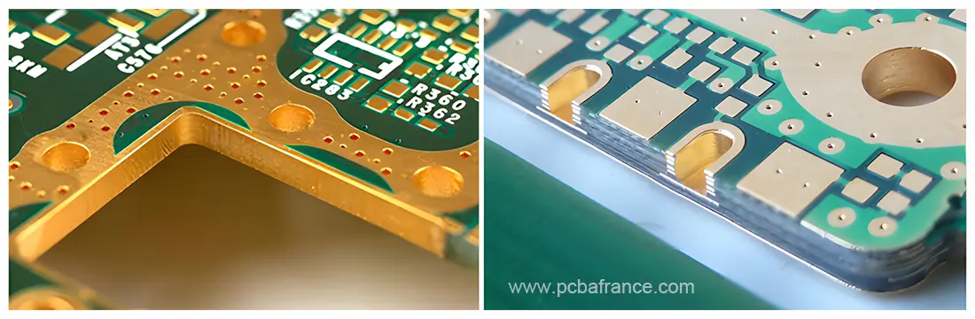Placage des bords des circuits imprimés