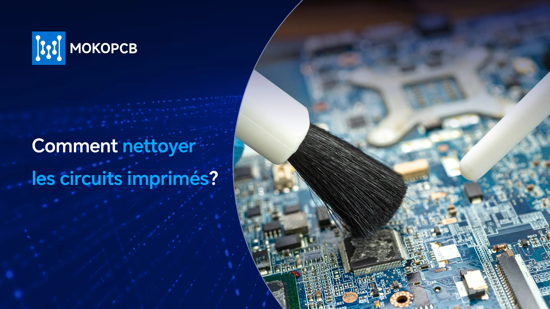 Comment nettoyer les circuits imprimés-bannière du blog