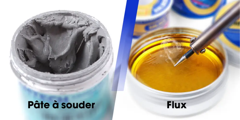 Pâte à souder vs flux